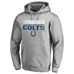 Indianapolis Colts Iconic Collection Fade Out Pullover Hoodie - Ash outlet