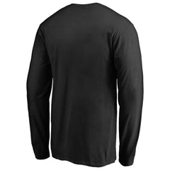 Atlanta Falcons Iconic Collection On Side Stripe Long Sleeve T-Shirt - Black outlet