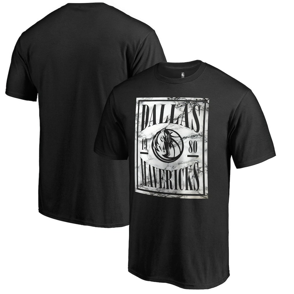 Dallas Mavericks Black Court Vision T-Shirt discount