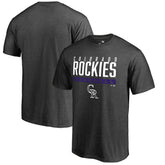 Colorado Rockies Win Stripe T-Shirt Ash