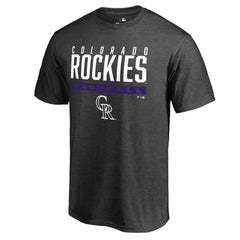 Colorado Rockies Win Stripe T-Shirt Ash