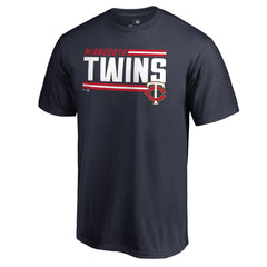 Minnesota Twins Onside Stripe T-Shirt Navy