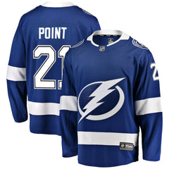 Brayden Point Tampa Bay Lightning Fanatics Home Breakaway Player Jersey - Blue Jerseys