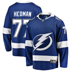 Victor Hedman Tampa Bay Lightning Fanatics Home Breakaway Player Jersey - Blue Jerseys