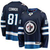 Kyle Connor Winnipeg Jets Fanatics Breakaway Replica Jersey - Navy Jerseys
