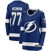 Victor Hedman Tampa Bay Lightning Fanatics Women's Home Breakaway Jersey - Blue Jerseys