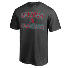 Arizona Diamondbacks Core Basics Victory Arch T-Shirt Heathered Gray