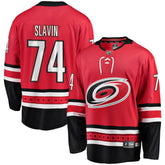 Jaccob Slavin Carolina Hurricanes Fanatics Alternate Breakaway Player Jersey - Red Jerseys