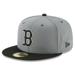 Boston Red Sox Two-Tone 59FIFTY Fitted Hat Gray/Black