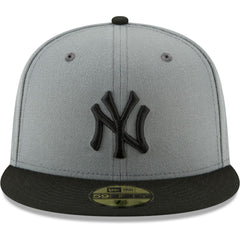 New York Yankees Two-Tone 59FIFTY Fitted Hat Gray/Black