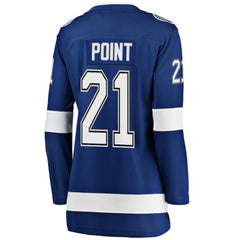 Brayden Point Tampa Bay Lightning Fanatics Women's Breakaway Player Jersey - Blue Jerseys