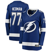 Victor Hedman Tampa Bay Lightning Fanatics Women's Breakaway Player Jersey - Blue Jerseys
