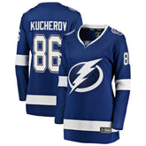 Nikita Kucherov Tampa Bay Lightning Fanatics Women's Breakaway Player Jersey - Blue Jerseys