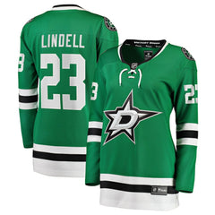 Esa Lindell Dallas Stars Fanatics Women's Breakaway Player Jersey - Kelly Green Jerseys