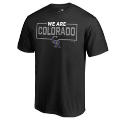 Colorado Rockies We Are Icon T-Shirt Black