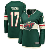 Marcus Foligno Minnesota Wild Fanatics Women's Breakaway Player Jersey - Green Jerseys