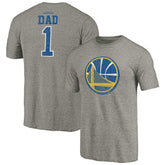 Golden State Warriors Greatest Dad Tri-Blend T-Shirt sale - Gray online