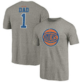 New York Knicks Greatest Dad Tri-Blend T-Shirt - Gray for sale