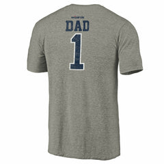Washington Wizards Greatest Dad Tri-Blend T-Shirt - Gray shop