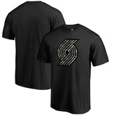 Portland Trail Blazers Cloak Camo T-Shirt - Black outlet