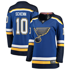 Brayden Schenn St. Louis Blues Fanatics Women's Breakaway Player Jersey - Blue Jerseys