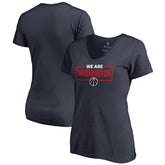 Washington Wizards Women's We Are Iconic Collection V-Neck T-Shirt - Navy online