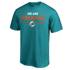 Miami Dolphins We Are Icon T-Shirt - Aqua for sale