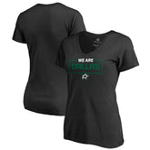 Dallas Stars Women's Iconic Collection V-Neck T-Shirt - Black T-shirts