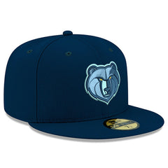Memphis Grizzlies New Logo Team Color 59FIFTY Fitted Hat - Blue shop