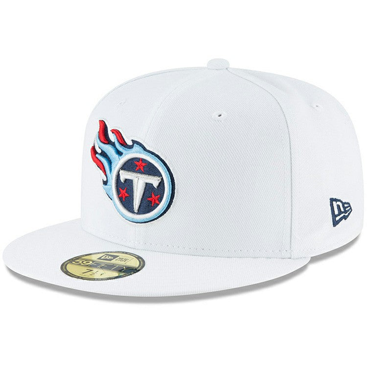Tennessee Titans New Era Omaha 59FIFTY Fitted Hat - White online