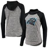 Carolina Panthers G-III 4Her by Carl Banks Women's Championship Ring Pullover Hoodie - Heathered Gray/Black outlet