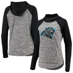 Carolina Panthers G-III 4Her by Carl Banks Women's Championship Ring Pullover Hoodie - Heathered Gray/Black outlet