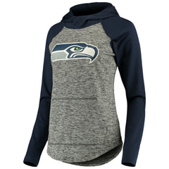 Seattle Seahawks G-III 4Her by Carl Banks Women's Championship Ring Pullover Hoodie - Heathered Gray/College Navy outlet