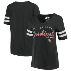 Arizona Cardinals Touch Women's Triple Play V-Neck T-Shirt - Black discount