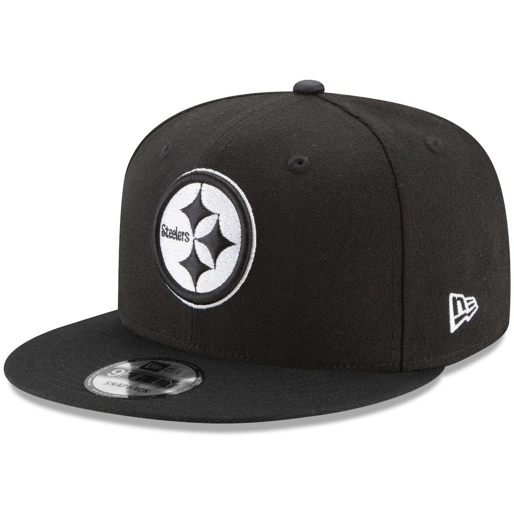 Pittsburgh Steelers New Era B-Dub 9FIFTY Adjustable Hat - Black for sale