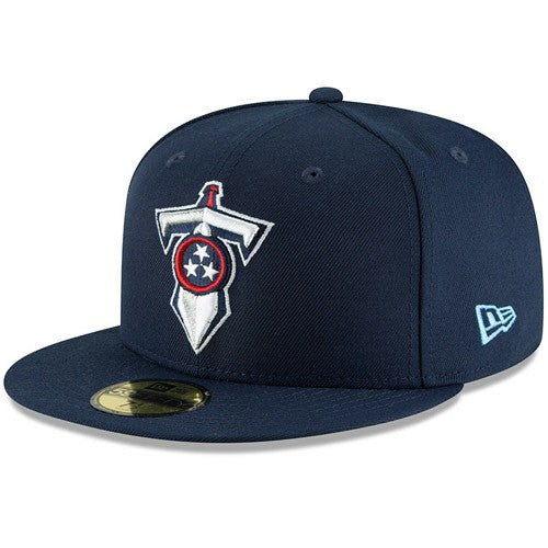 Tennessee Titans New Era Omaha 59FIFTY Fitted Hat - Navy sale