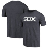 Chicago White Sox Vintage Cooperstown Collection Wahconah Tri-Blend T-Shirt Navy
