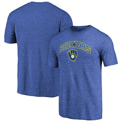 Milwaukee Brewers Vintage Cooperstown Collection Wahconah Tri-Blend T-Shirt Royal