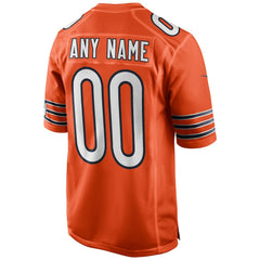 Chicago Bears Youth Alternate Custom Game Jersey - Orange cheap