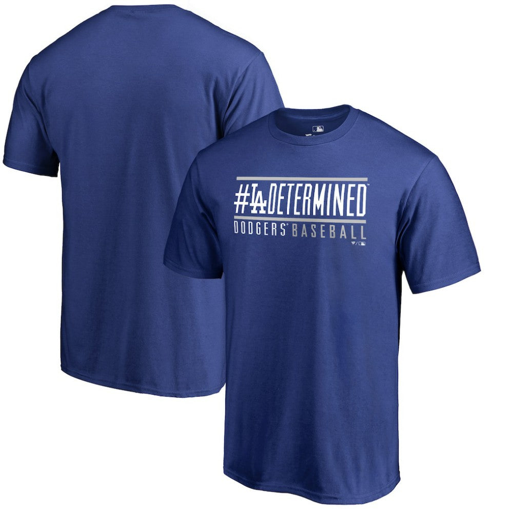 Los Angeles Dodgers Hometown Collection Determined T-Shirt Royal