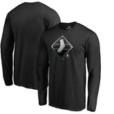 Chicago White Sox Midnight Mascot Long Sleeve T-Shirt Black