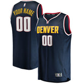 Denver Nuggets Youth Fast Break Custom Replica Jersey Navy sale - Icon Edition shop
