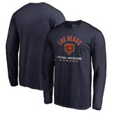 Chicago Bears Futbol Americano Long Sleeve T-Shirt - Navy discount