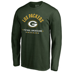 Green Bay Packers Futbol Americano Long Sleeve T-Shirt - Green online