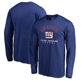 New York Giants Futbol Americano Long Sleeve T-Shirt - Royal outlet