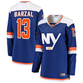 Mathew Barzal New York Islanders Fanatics Women's Alternate Breakaway Jersey - Blue Jerseys