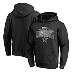 Dallas Cowboys Arch Smoke Pullover Hoodie - Black outlet