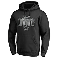 Dallas Cowboys Arch Smoke Pullover Hoodie - Black outlet