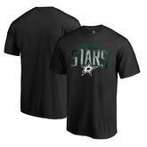 Dallas Stars Arch Smoke T-Shirt - Black T-shirts