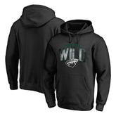 Minnesota Wild Arch Smoke Pullover Hoodie - Black Hoodies
